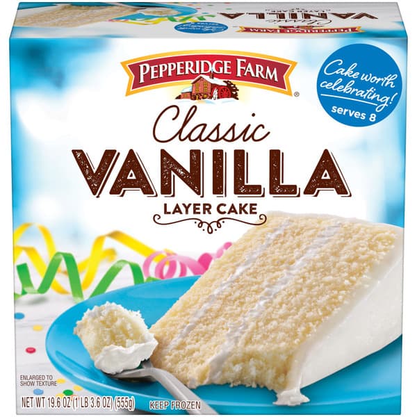 Pepperidge Farm Confetti Vanilla Layer Cake