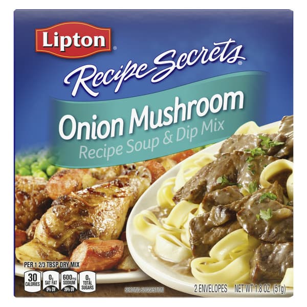 Lipton Recipe Secrets Recipe Soup & Dip Mix Onion Mushroom