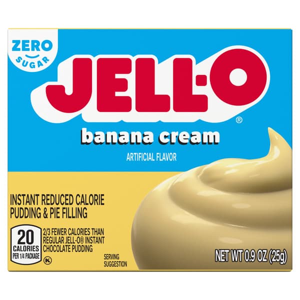 Sugar-Free Banana Cream Instant Pudding Mix