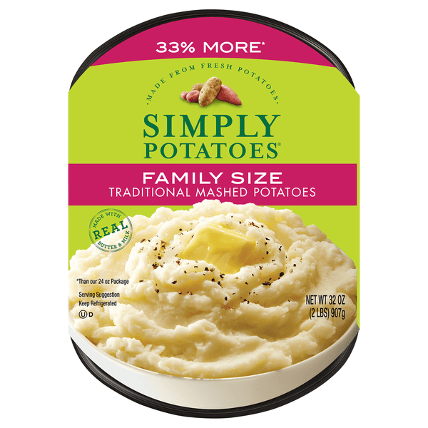 Simply Potatoes Family Size Traditional Mashed Potatoes