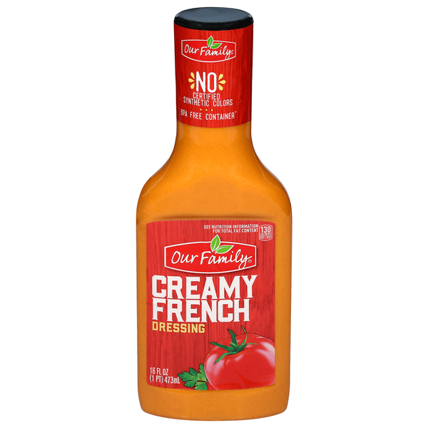 Our Family Creamy French Salad Dressing