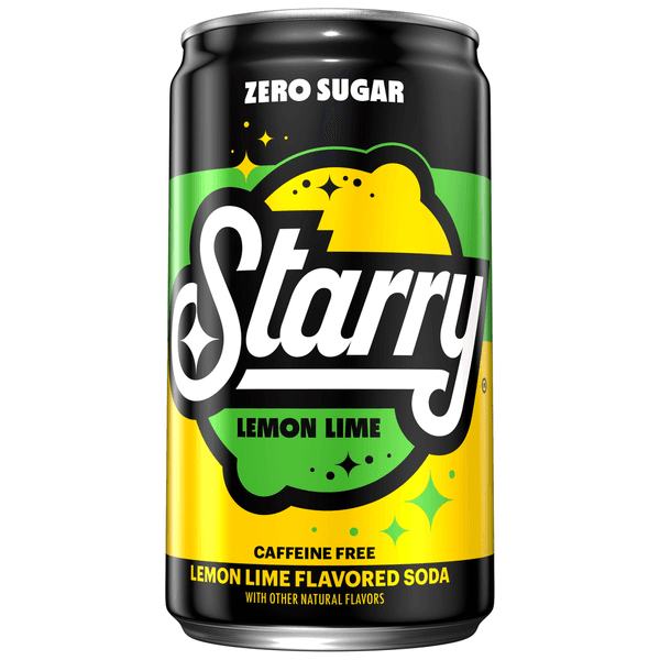 Starry Zero Sugar Lemon Lime Flavored Soda