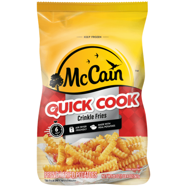 Is it Black Pepper Free? Mccain Quick Cook Crinkle Cut French Fried Potatoes