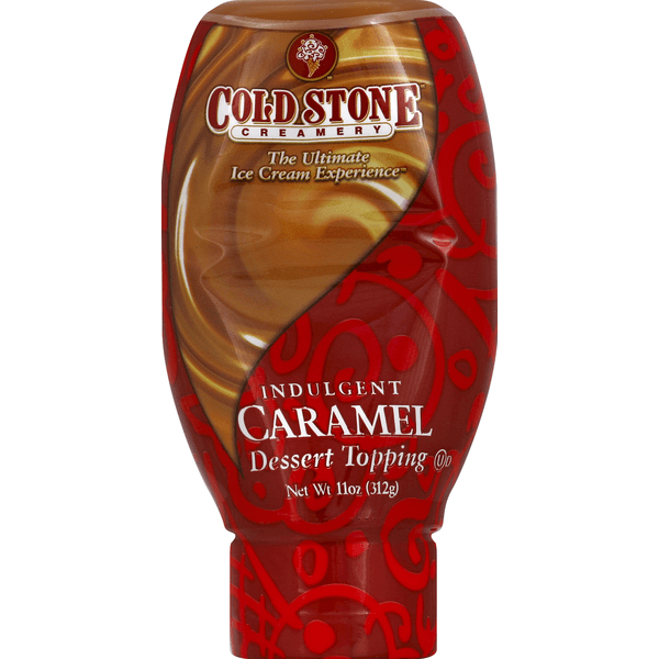 Cold Stone Creamery Dessert Topping Indulgent Caramel