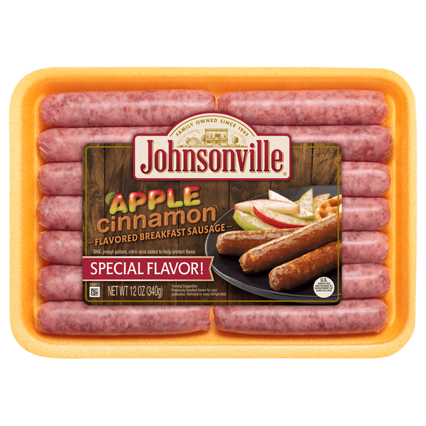 Johnsonville Apple Cinnamon Breakfast Sausage Link