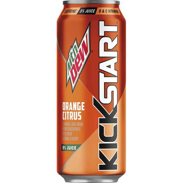 Is it Artificial Flavors Free? Mountain Dew Kickstart Orange Citrus Energizing Juice