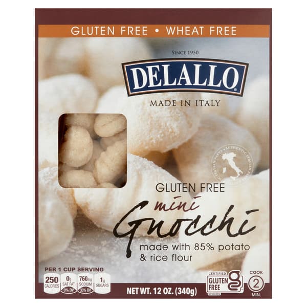 Is it Low Histamine? Delallo Pasta Gnocchi Potato Gluten Free Box