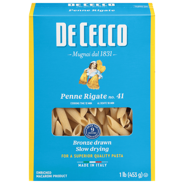 Is it Shellfish Free? De Cecco Penne Rigate No