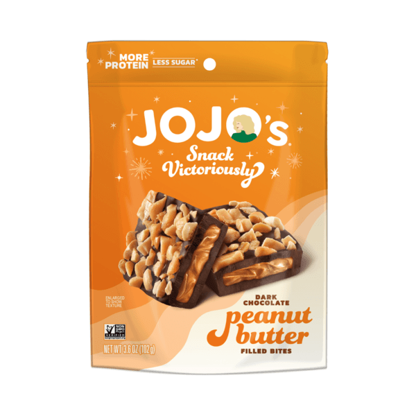 Jojo’S Dark Chocolate Peanut Butter Filled Bites