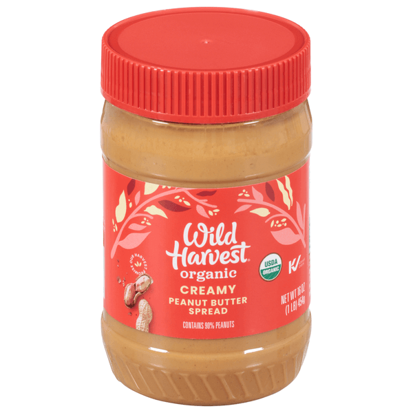 Wild Harvest Organic Creamy Peanut Butter Spread