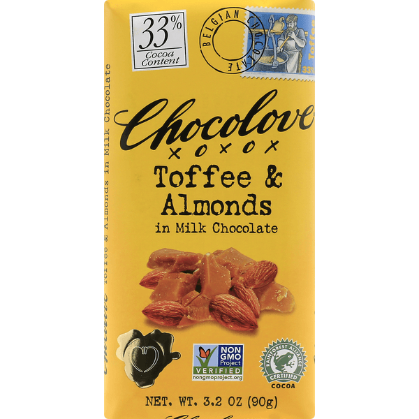 Is it Pork Free? Chocolove Toffee And Almonds In Milk Chocolate