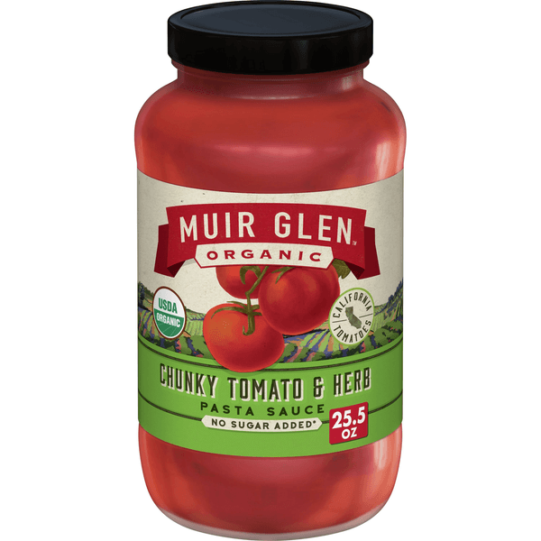 Muir Glen Pasta Sauce, Chunky Tomato & Herb
