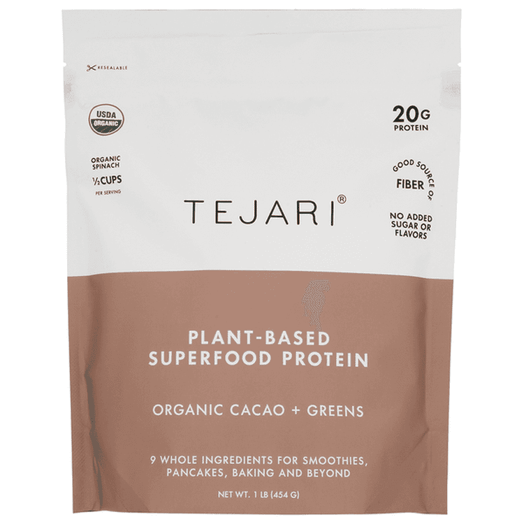Tei Plant-Based Superfood Protein Organic Cacao + Greens