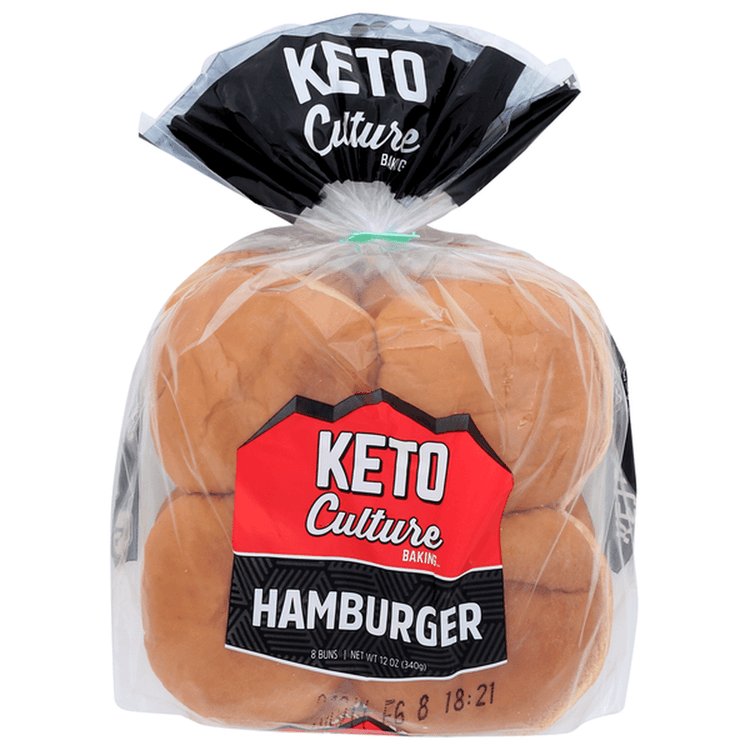 Keto Culture Hamburger Buns