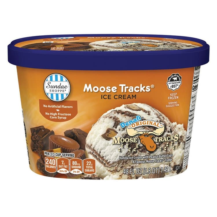 Sundae Shoppe Denali Organics Moose Tracks Ice Cream