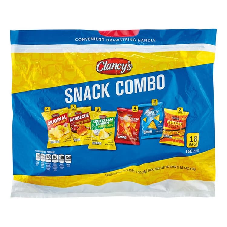 Clancy'S Snack Combo 18 Bags