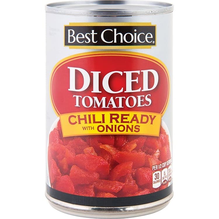 Best Choice Diced Tomatoes Chili Ready With Onions
