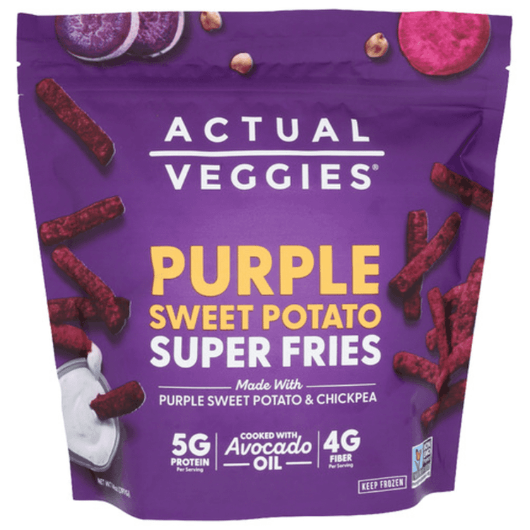 Actual Veggies Purple Sweet Potato Super Fries