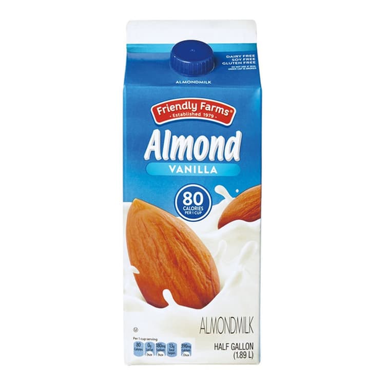 Friendly Farms Almondmilk Vanilla Half Gallon