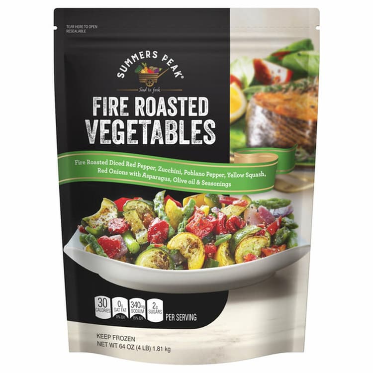 Summers Peak Fire Roasted Vegetables