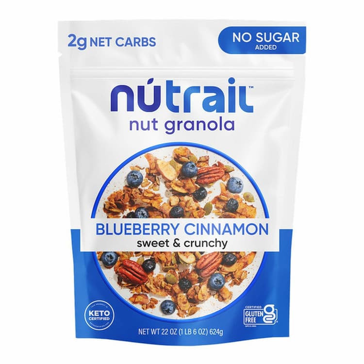 Nutrail Blueberry Cinnamon Nut Granola