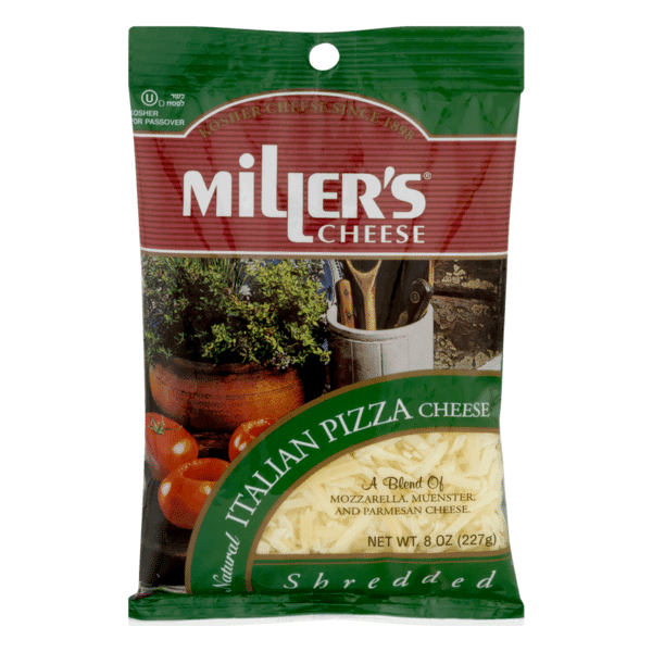 Miller'S Italian Pizza Shredded Cheese
