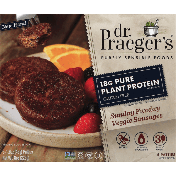 Dr Praegers Veggie Sausages