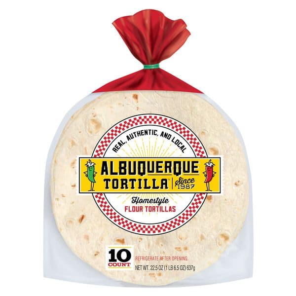 Albuquerque Tortilla Flour Homestyle Bag