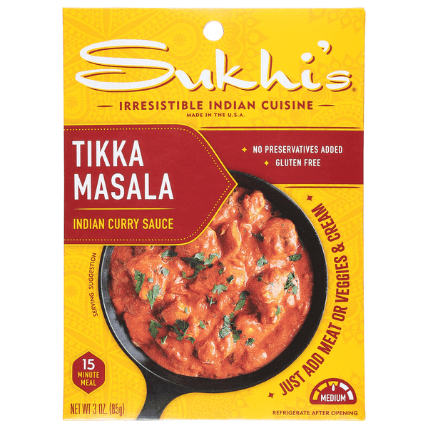 Sukhis Sauce Curry Tikka Masala Mix