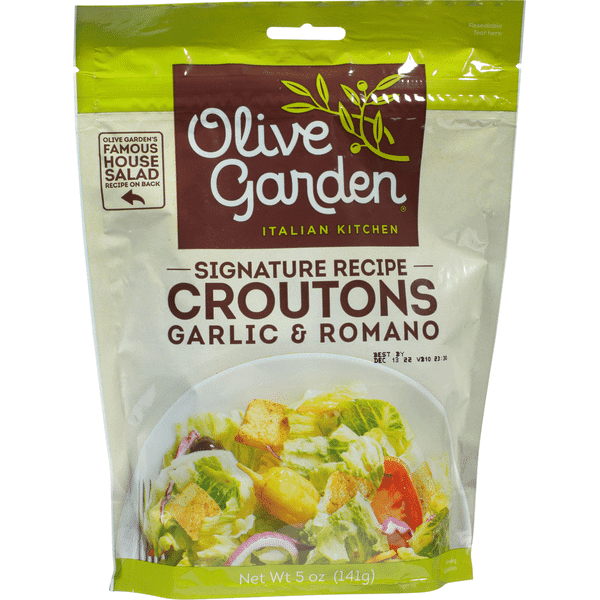 Is it Artificial Food Coloring Free? Olive Garden Signature Recipe Croutons Seasoned Garlic & Romano