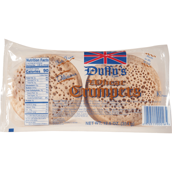 Duffy'S Crumpets, Wheat