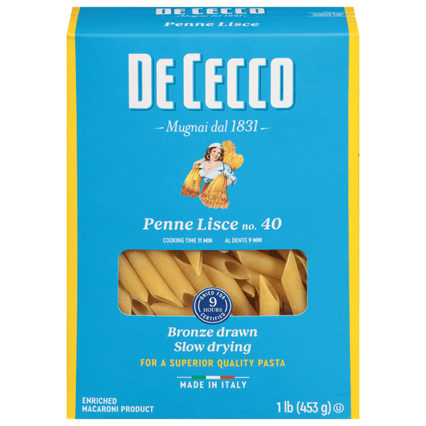 Is it Shellfish Free? De Cecco Penne Lisce Pasta