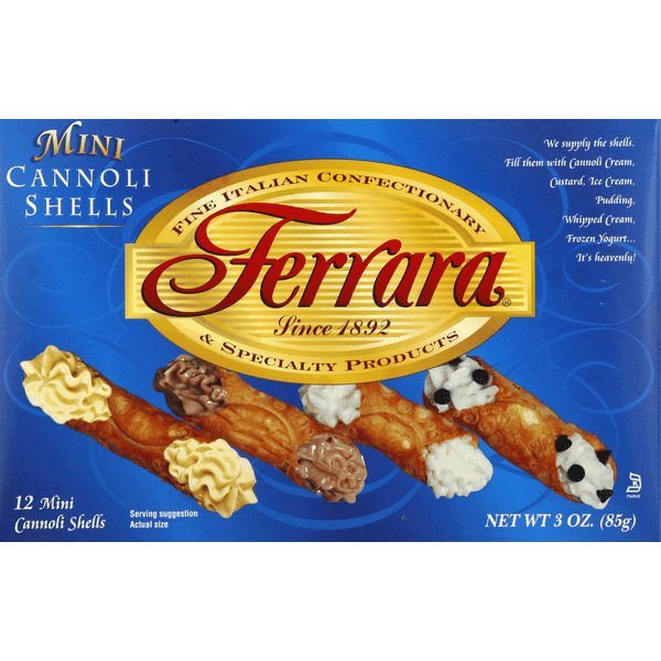 Ferrara Cannoli Shells, Mini