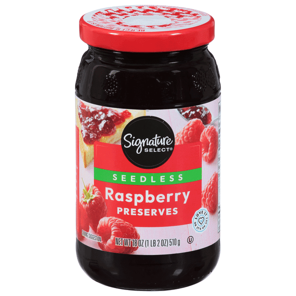 Signature Select Raspberry Seedless Preserves