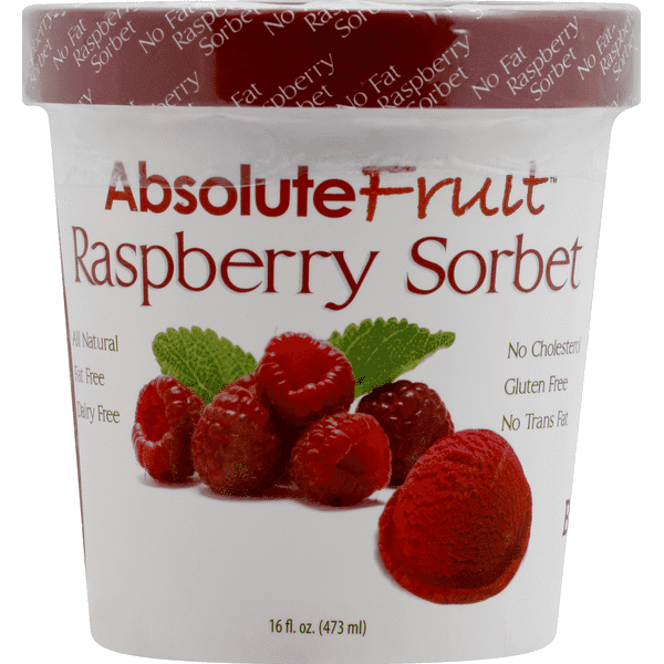 Absolute Fruit, Sorbet, Raspberry