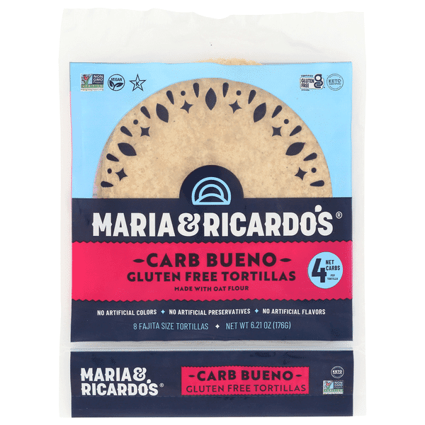 Maria & Ricardo'S Carb Bueno Gluten Free Tortillas