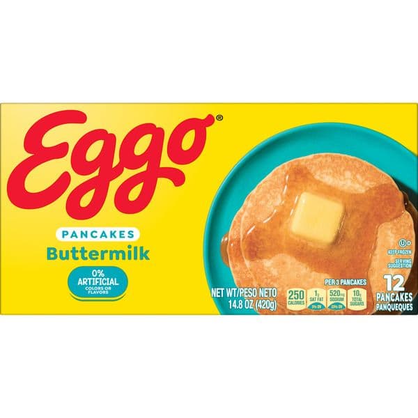 Eggo Pancakes Breakfast Buttermilk