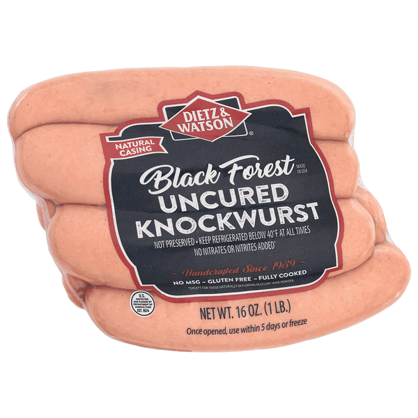 Dietz & Watson Knockwurst German Black Forest
