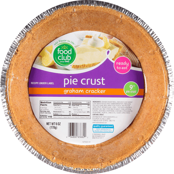Food Club Graham Cracker Pie Crust