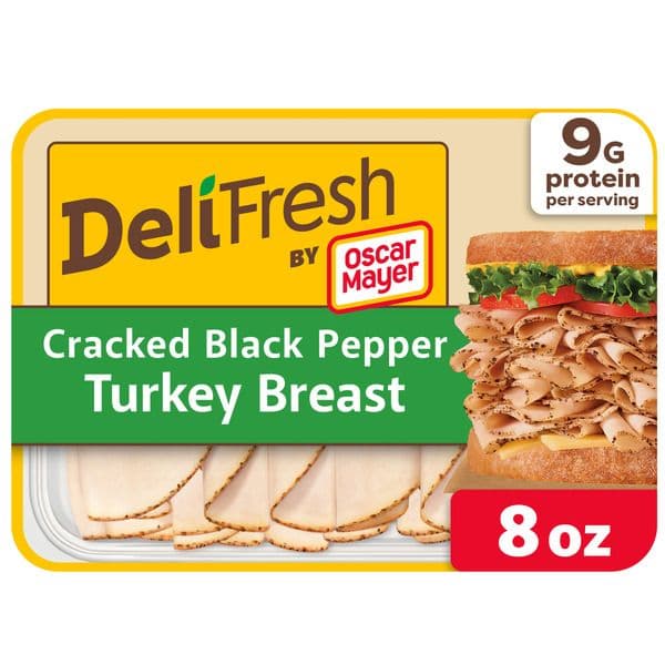 Deli Fresh Cracked Black Pepper Turkey Breast