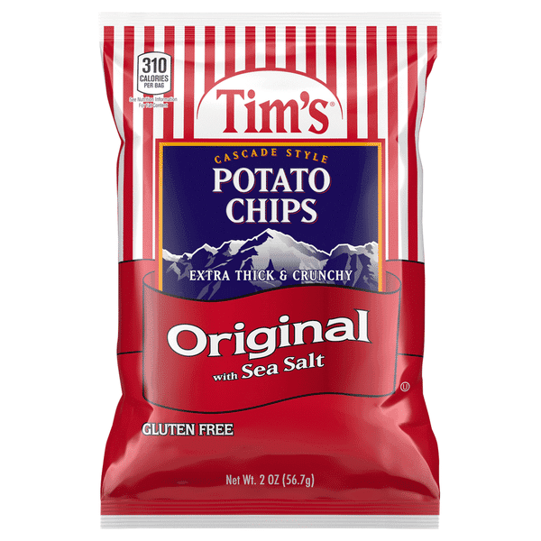 Tims Potato Chips Original Lightly Salted