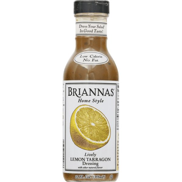 Briannas Dressing Special Request Lemon Tarragon Lively