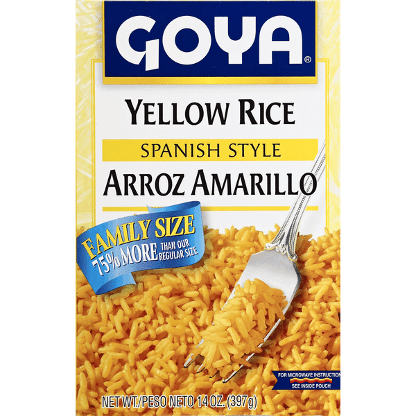 Goya Rice Yellow Spanish Style