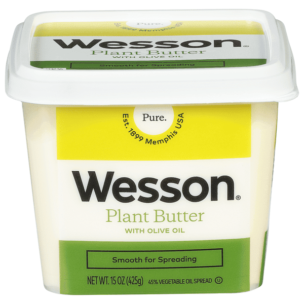 Wesson Plant Butter With Olive Oil Spread
