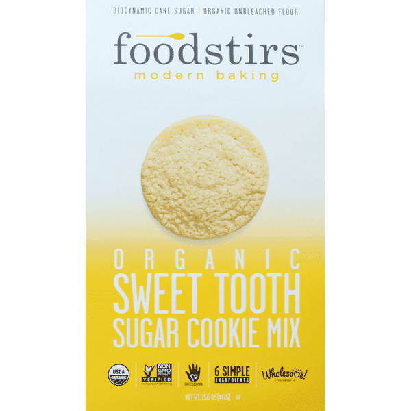 Foodstirs Sugar Cookie Mix, Organic, Sweet Tooth