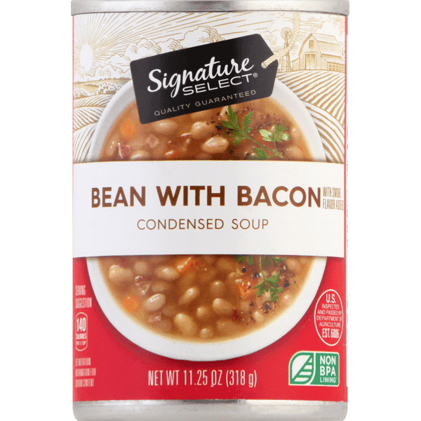 Signature Select Condensed Bean With Bacon Soup