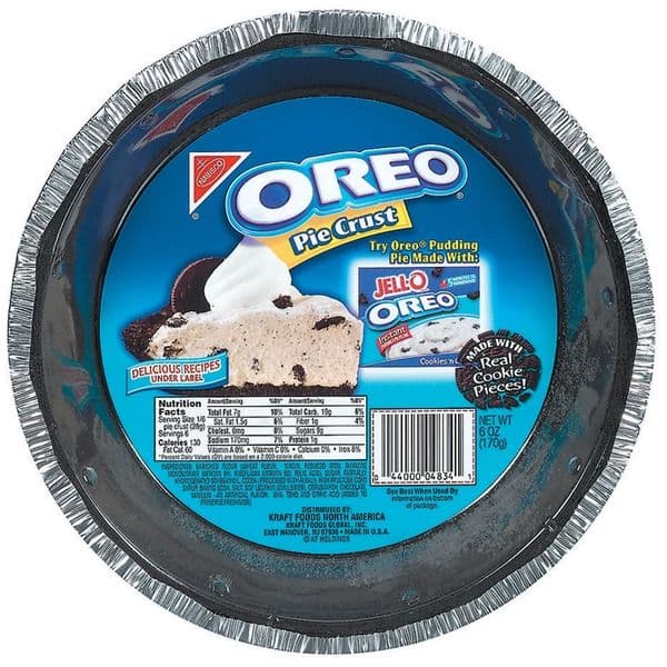Oreo Cookie Pie Crust