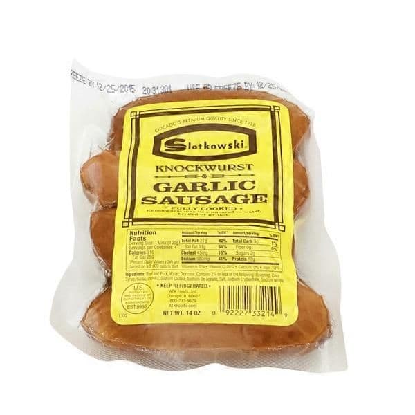 Slothowski Garlic Knockwurst
