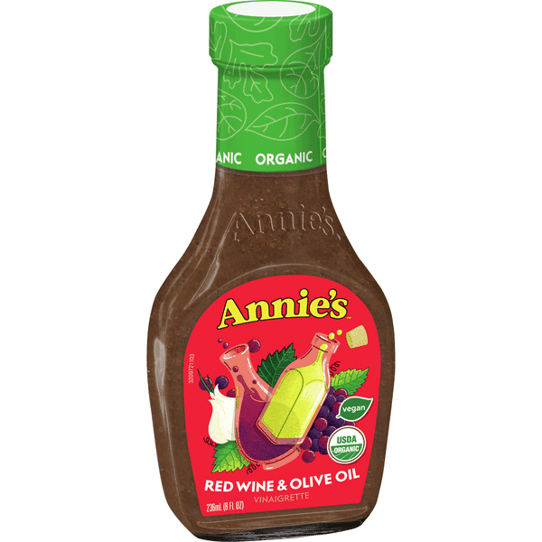Annie'S Vinaigrette Red Wine & Olive Oil Organic
