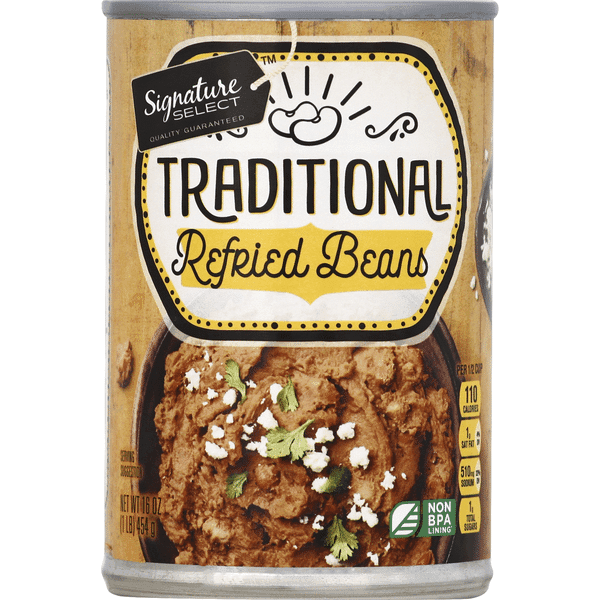 Signature Select Beans Refried Traditional